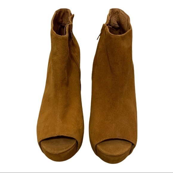 JEFFREY CAMPBELL Havana Last Smudge Peep Toe Wedge - Picture 3 of 11